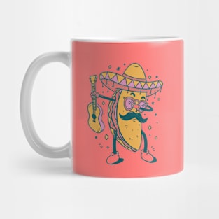 Mexican dabbing taco Mexican Food Sombrero gift Mug